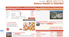 Desktop Screenshot of deluxeistanbulhotels.com